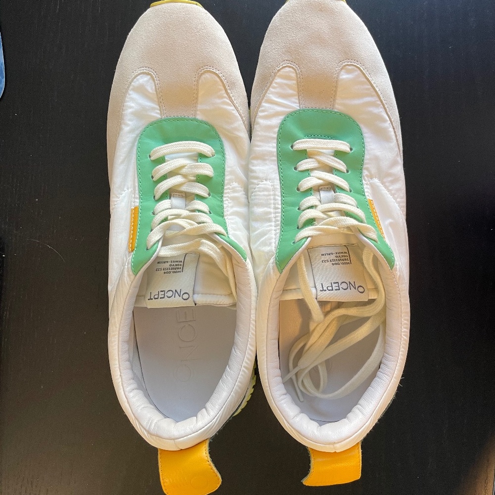 Oncept Tokyo Women's Sneaker White-Green